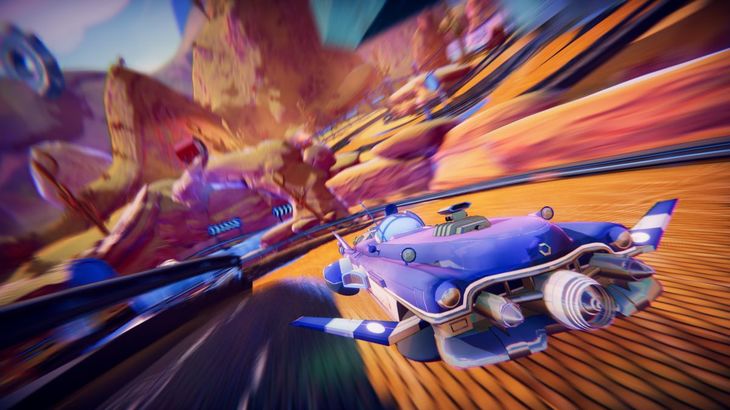 Trailblazers is a co-op racer about painting ever-changing tracks
