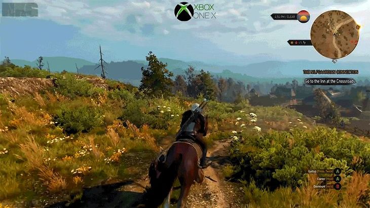 The Xbox One X Runs The Witcher 3 At 60fps, If You Don’t Patch It