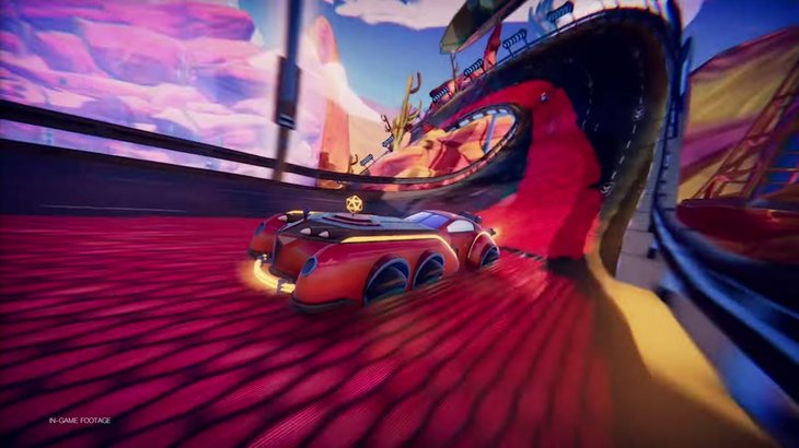 Trailblazers is a team-based racing game about painting the track