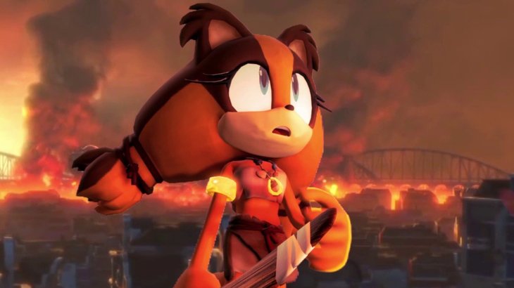 The Sonic Forces theme is called 'Fist Bump' and is sung by the Hoobastank guy