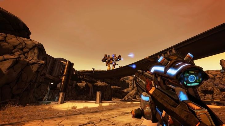 This upcoming mod turns Borderlands 2 into Superhot, and it looks amazing
