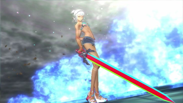 Playing Fate/Extella: The Umbral Star on Nintendo Switch is fun, but kind of a hassle