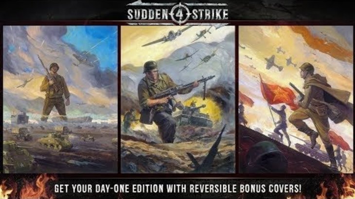 Sudden Strike 4 -  Limited Day One Edition | Reversible Covers (US)