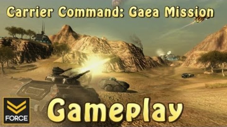 Carrier Command: Gaea Mission (Gameplay)