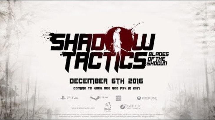 Shadow Tactics: Blades of the Shogun - Release Date Trailer