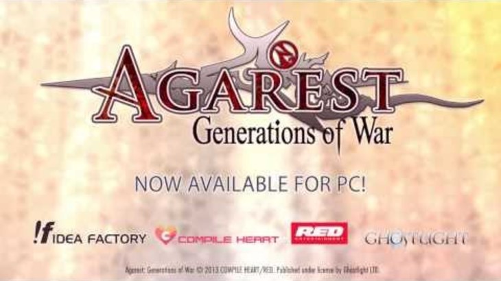 Agarest: Generations of War Official PC Trailer