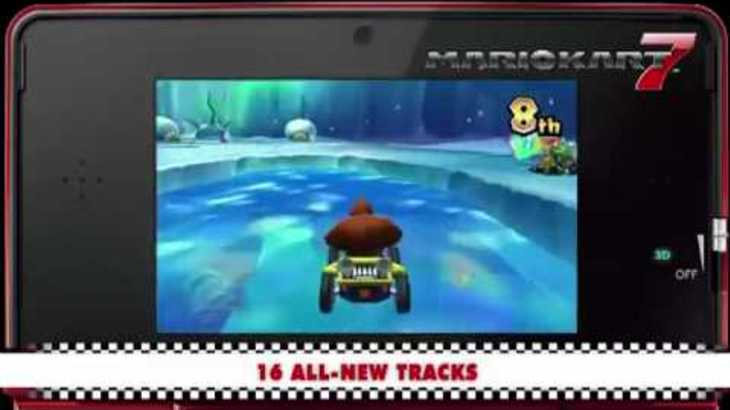 Mario Kart 7 - New Trailer for the Nintendo 3DS